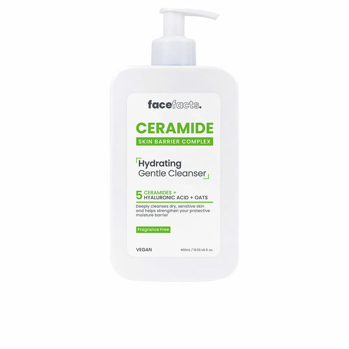 Crema Detergente Face Facts Ceramide Idratante 400 ml