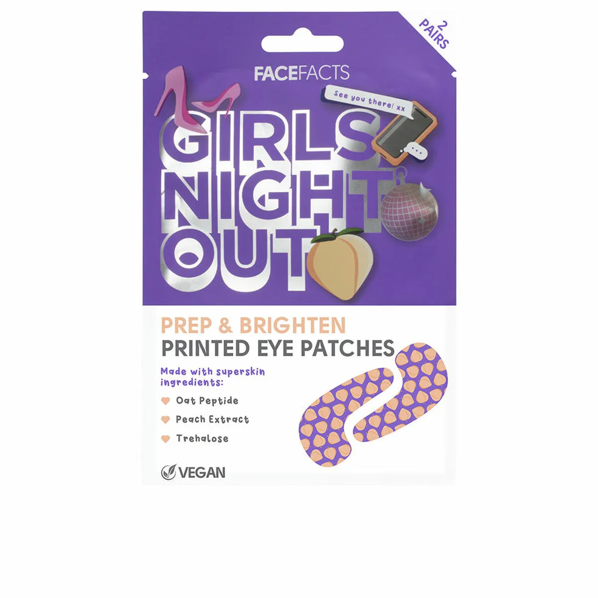 Maschera Viso Face Facts Girls Night Out 6 ml