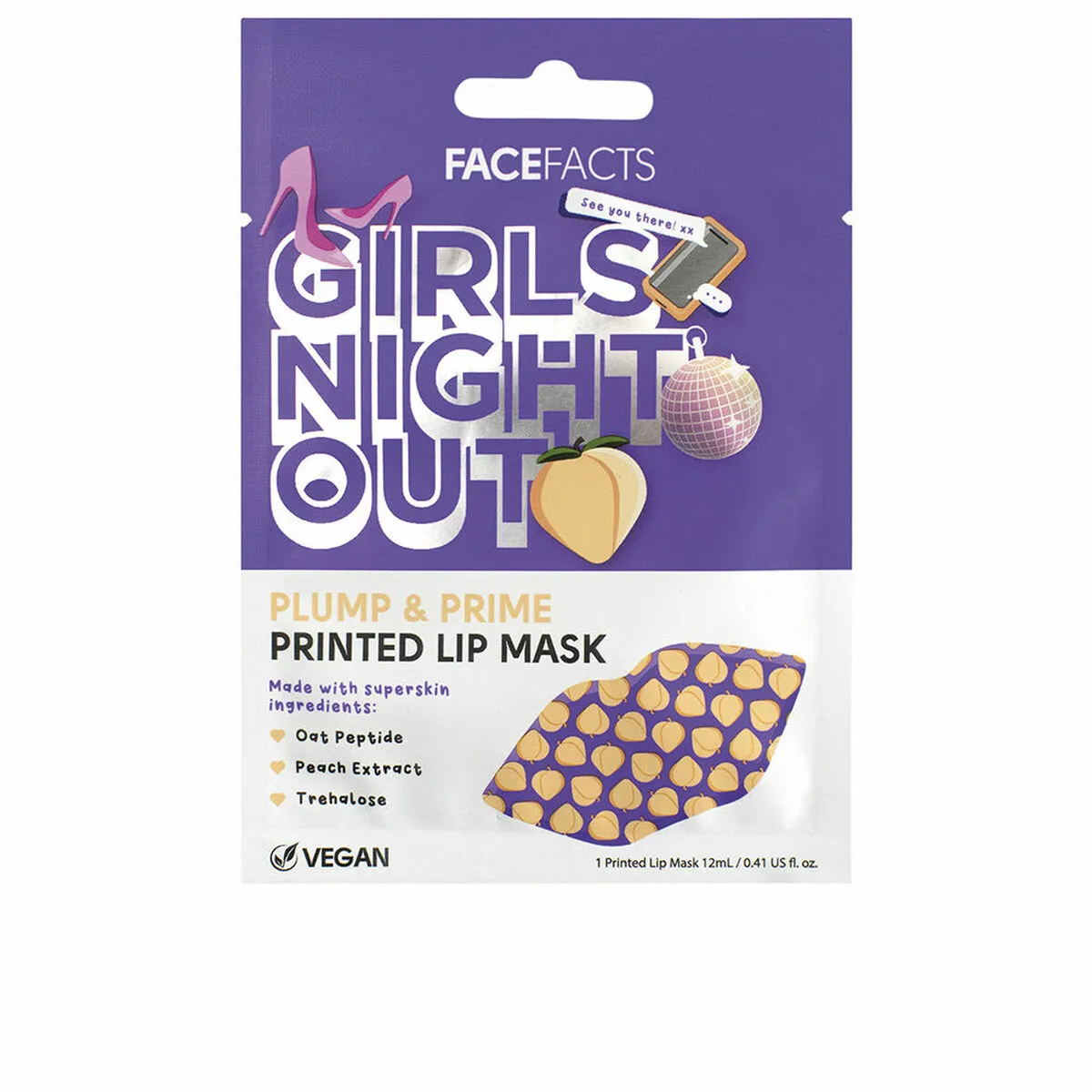 Maschera Viso Face Facts Girls Night Out 12 ml