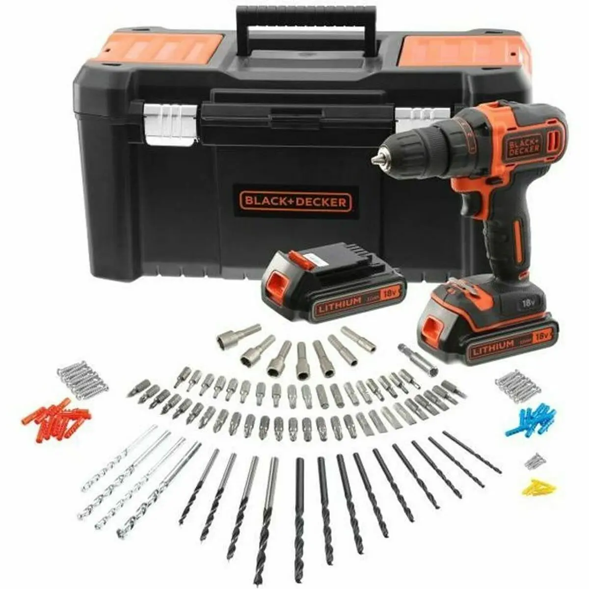 Trapano con cacciavite Black & Decker BCK186D2KA-QW