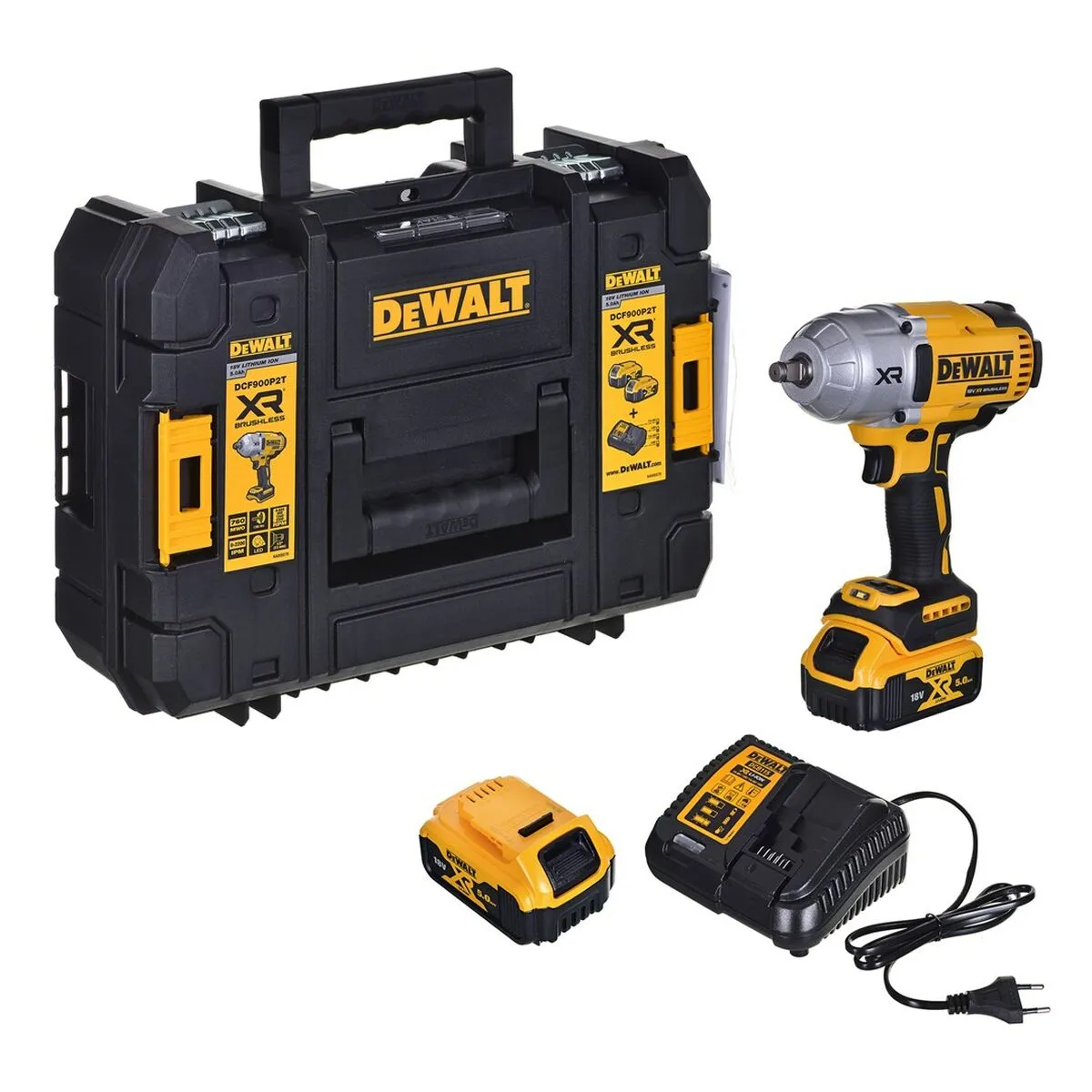 Chiave ad impatto Dewalt DCF900P2T-QW 18 V 1898 Nm 1355 Nm