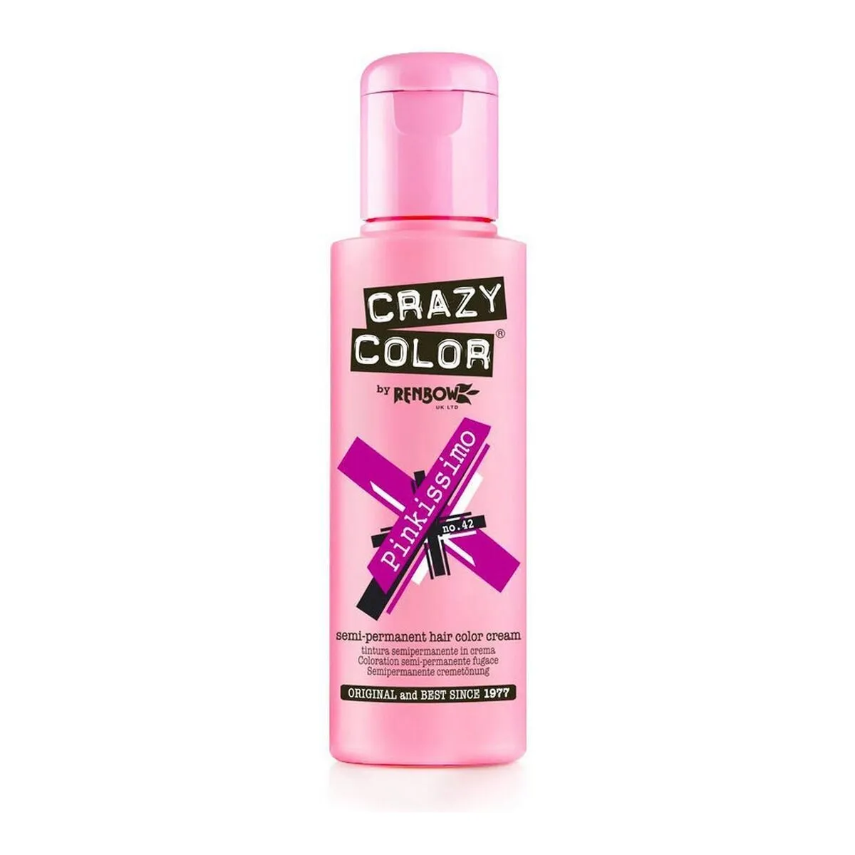 Tintura Permanente Crazy Color  42 Pinkissimo  (100 ml)