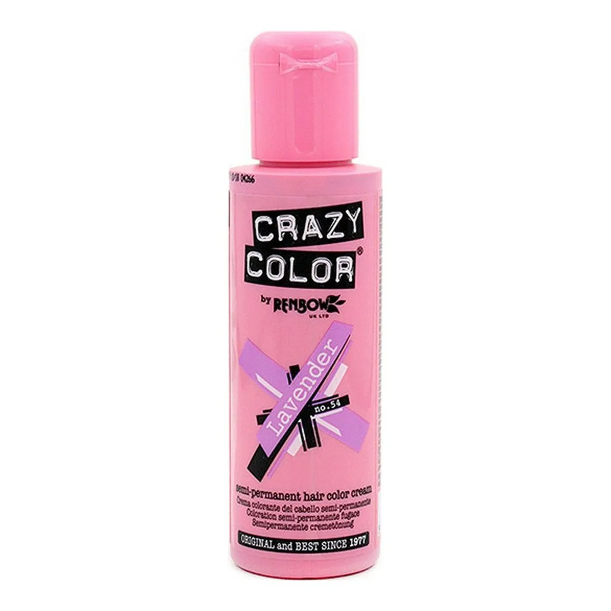 Tintura Semipermanente Lavender Crazy Color Nº 54 (100 ml)