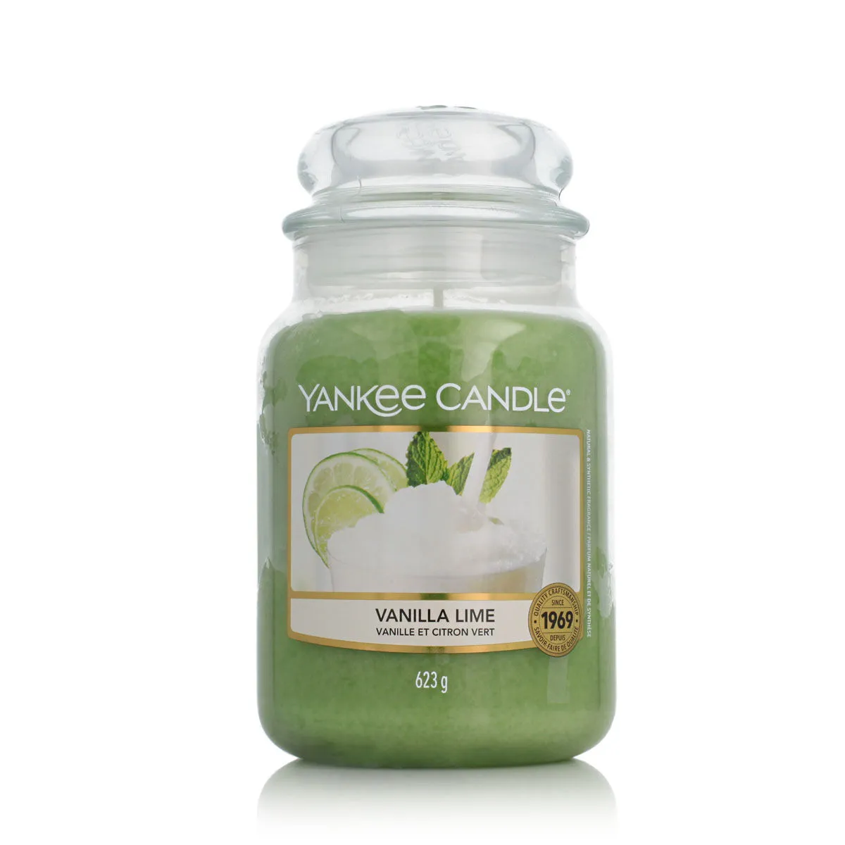 Candela Profumata Yankee Candle Lime Vaniglia Verde