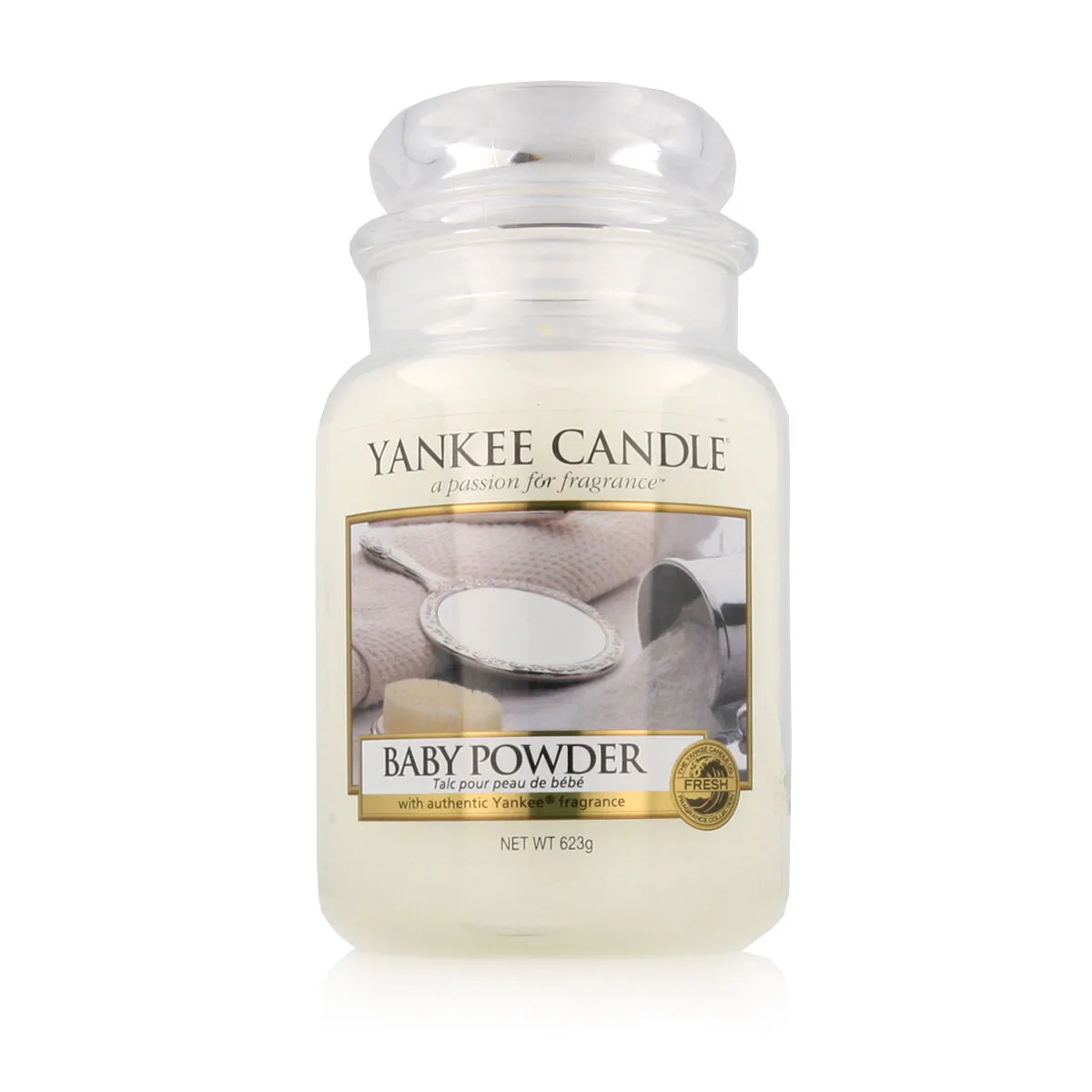 Candela Profumata Yankee Candle Talco