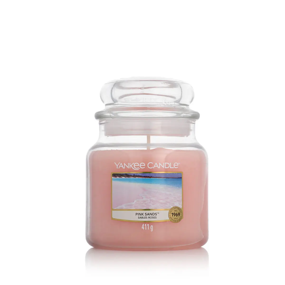 Candela Profumata Yankee Candle Pink Sands 411 g