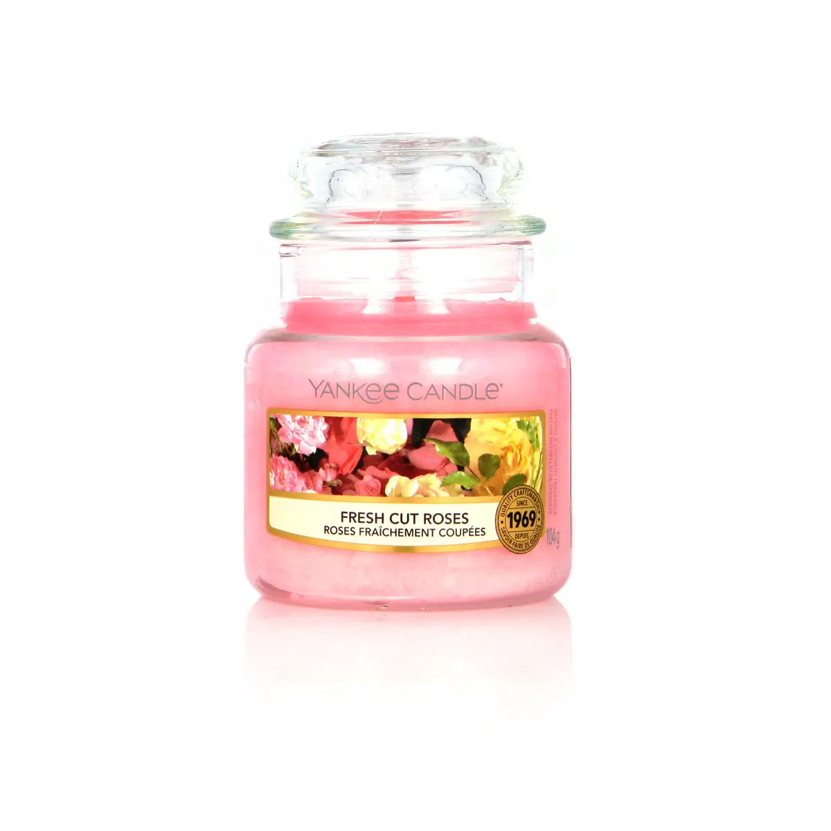 Candela Profumata Yankee Candle Fresh Cut Roses 104 g