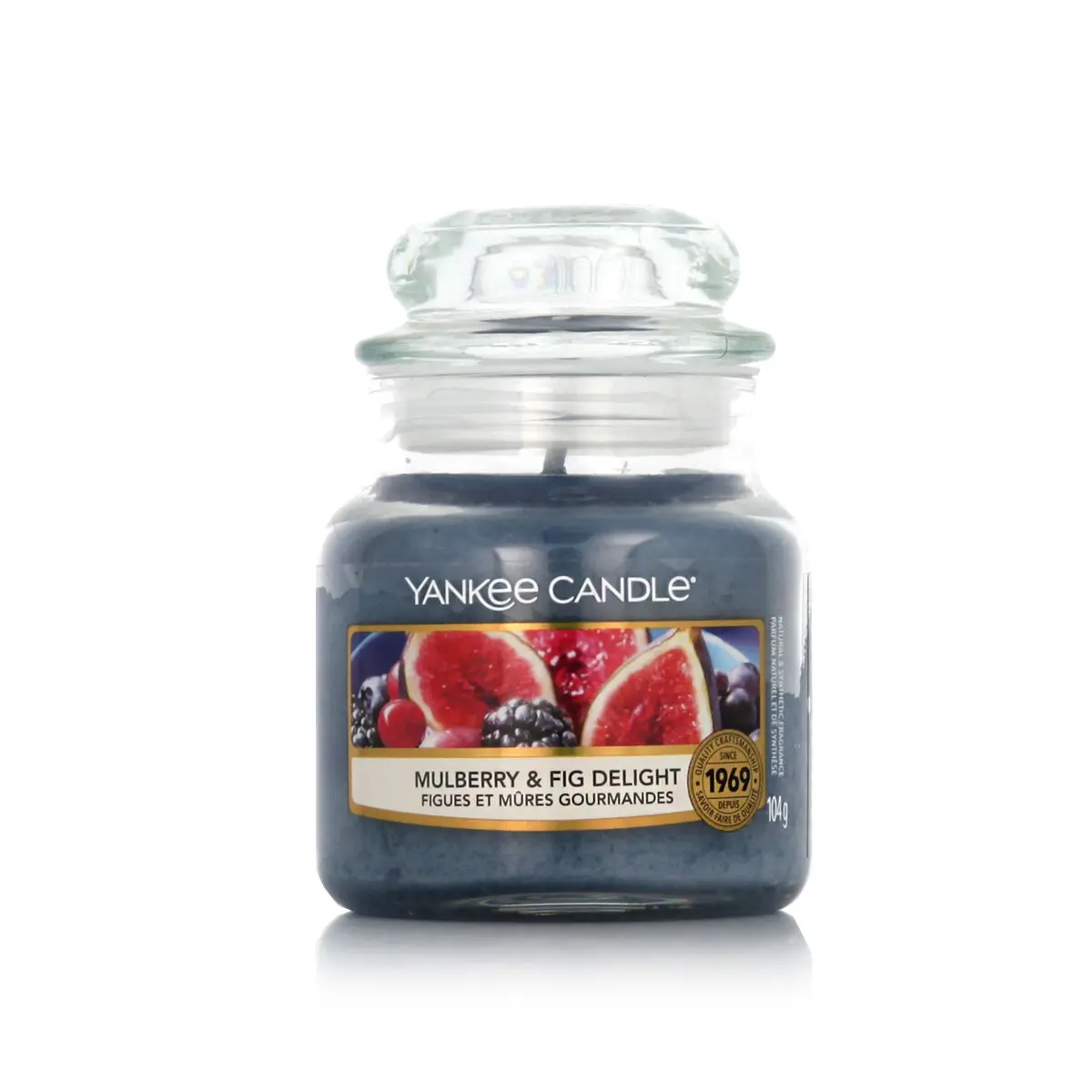 Candela Profumata Yankee Candle Classic Small Jar Candles Mulberry & Fig Delight 104 g