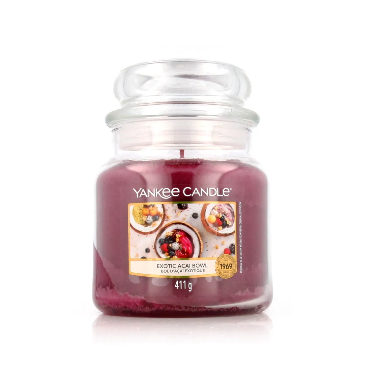 Candela Profumata Yankee Candle Bacche di Açai 411 g