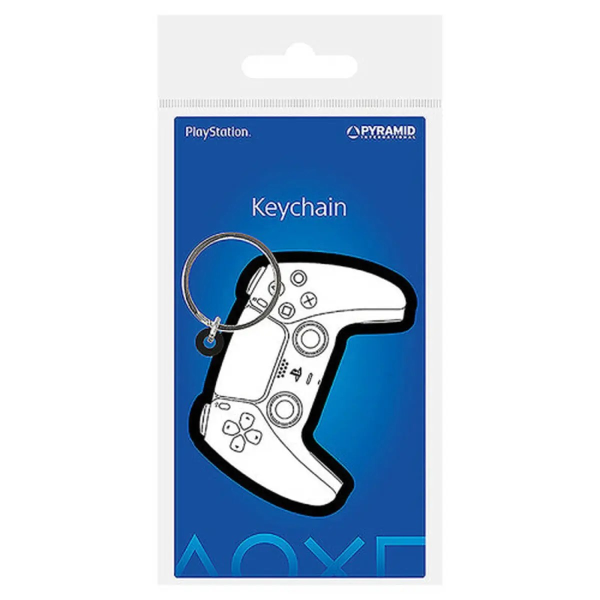 Portachiavi Playstation Studios RK39364C 6 cm Bianco