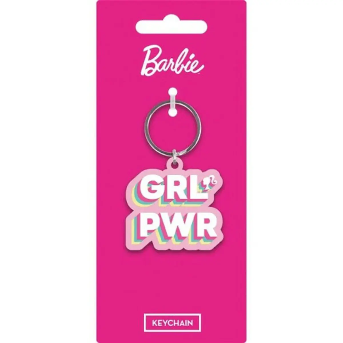 Portachiavi Barbie GRL POWER 6 cm