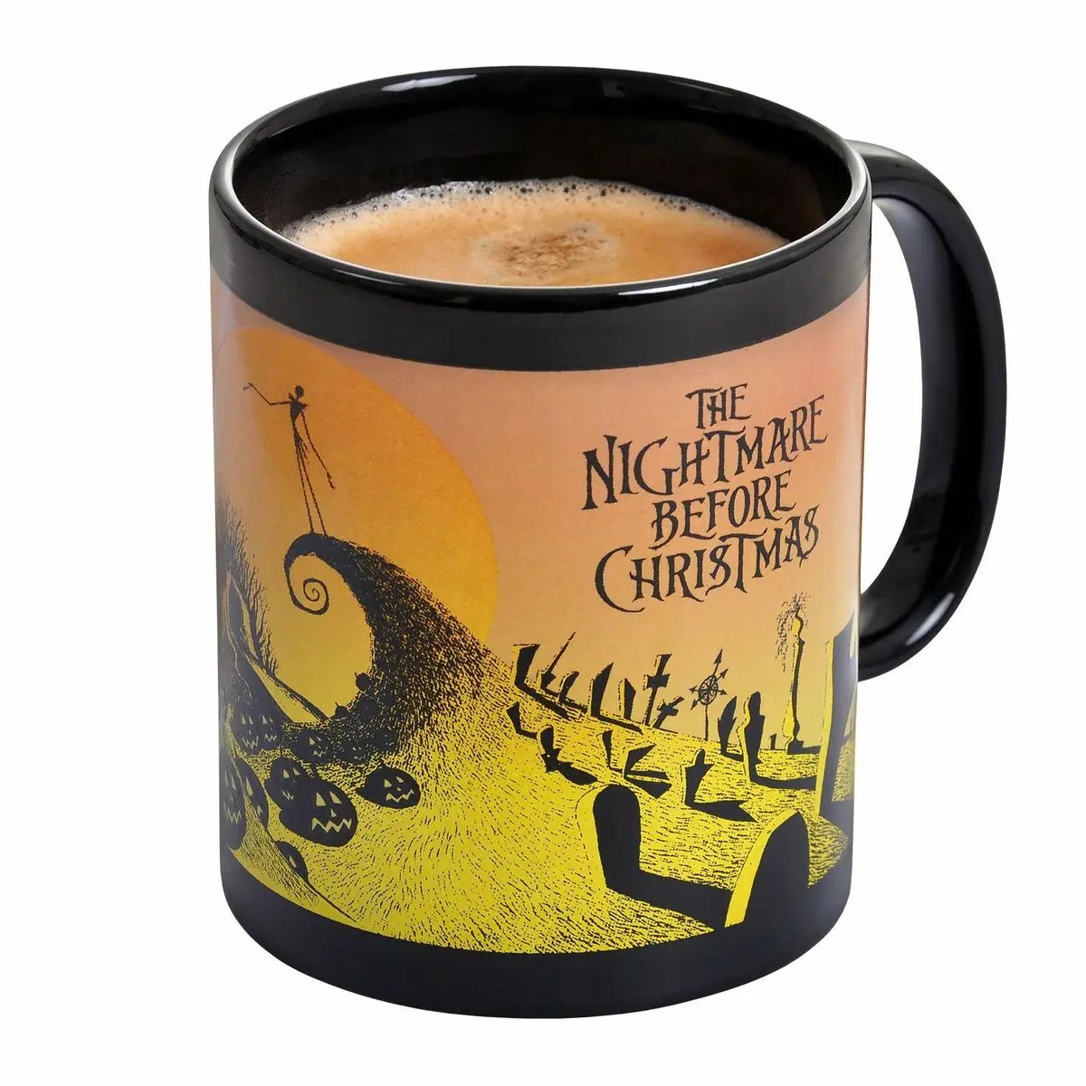 Tazza Mug The Nightmare Before Christmas SCMG24622 Giallo Nero 315 ml Natale