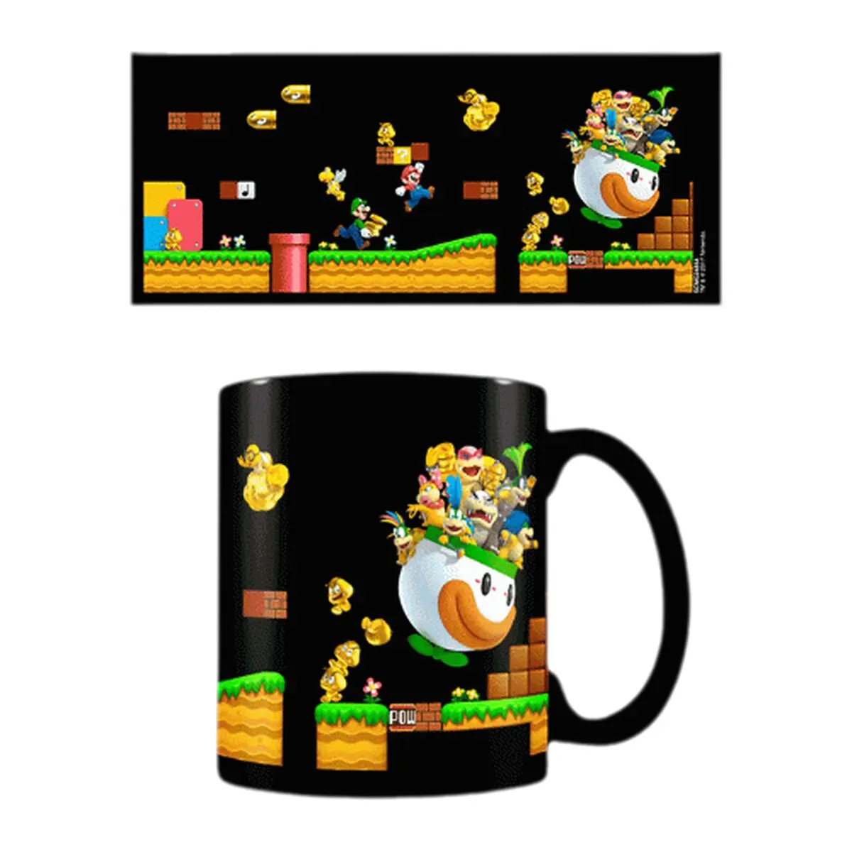 Tazza Mug Super Mario SCMG24854 Nero 315 ml