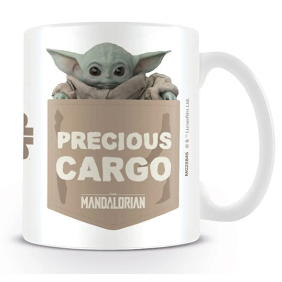 Tazza Mug The Mandalorian Precious Cargo Bianco Multicolore 315 ml