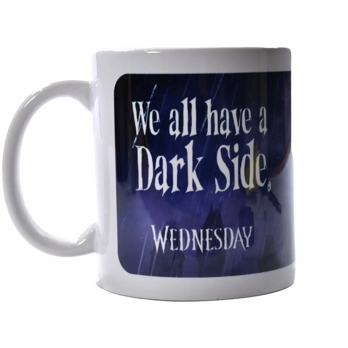 Tazza Mug Wednesday Dark Side Bianco 315 ml