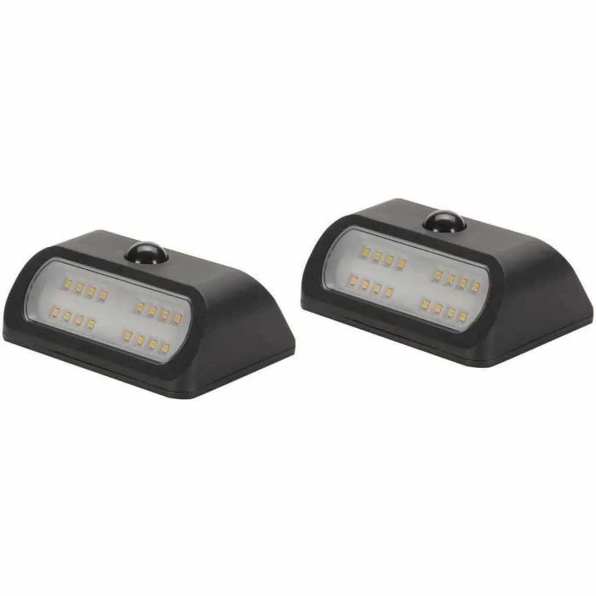 Applique da Parete Smart Garden Sentinel Luce solare Nero 50 lm (2 Unità)