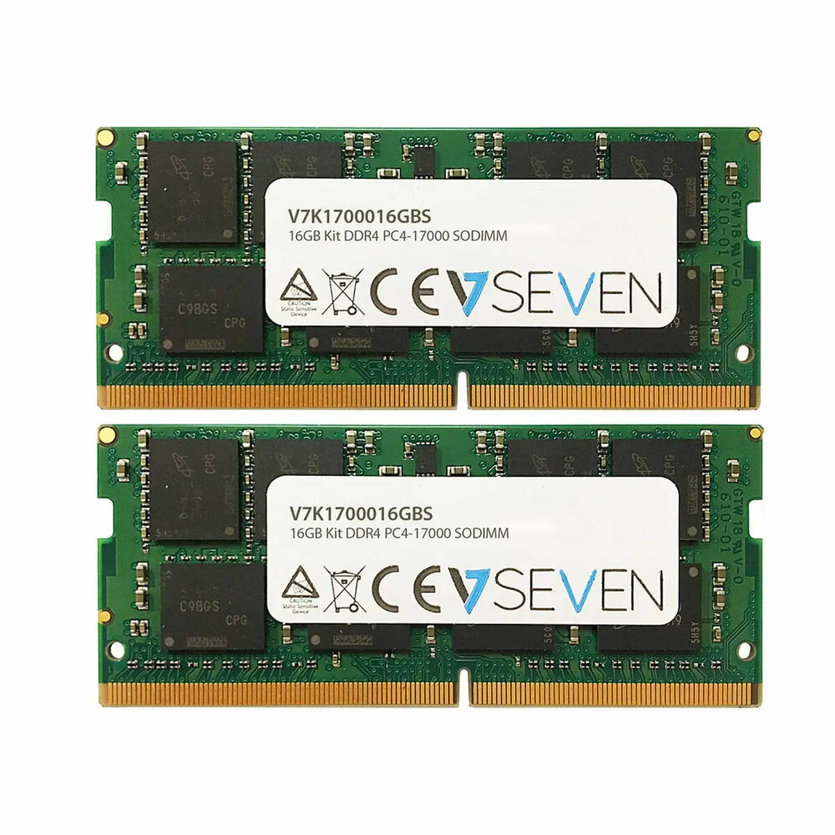 Memoria RAM V7 V7K1700016GBS        16 GB DDR4