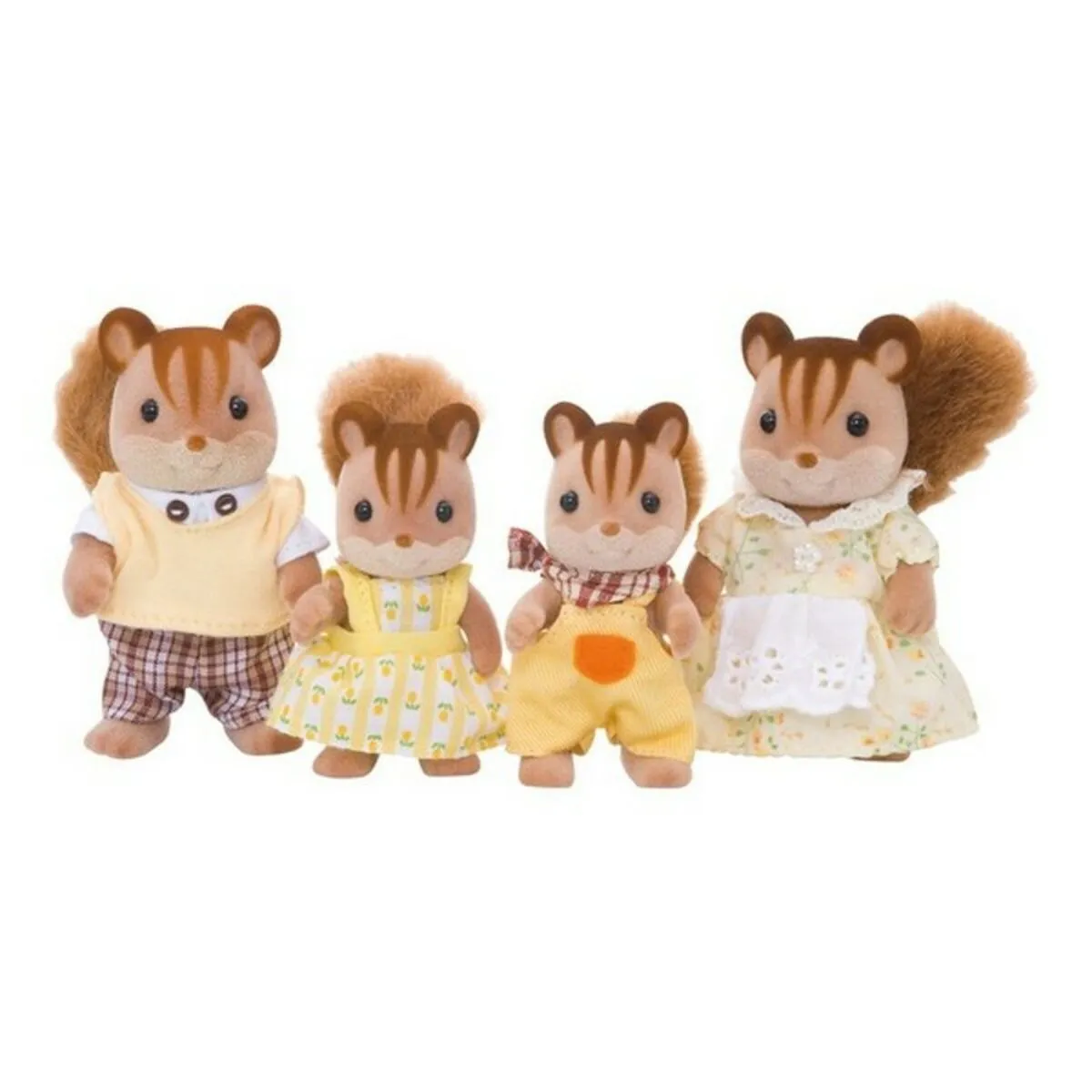 Bambole   Sylvanian Families 4172 Family Ecureuil Roux          