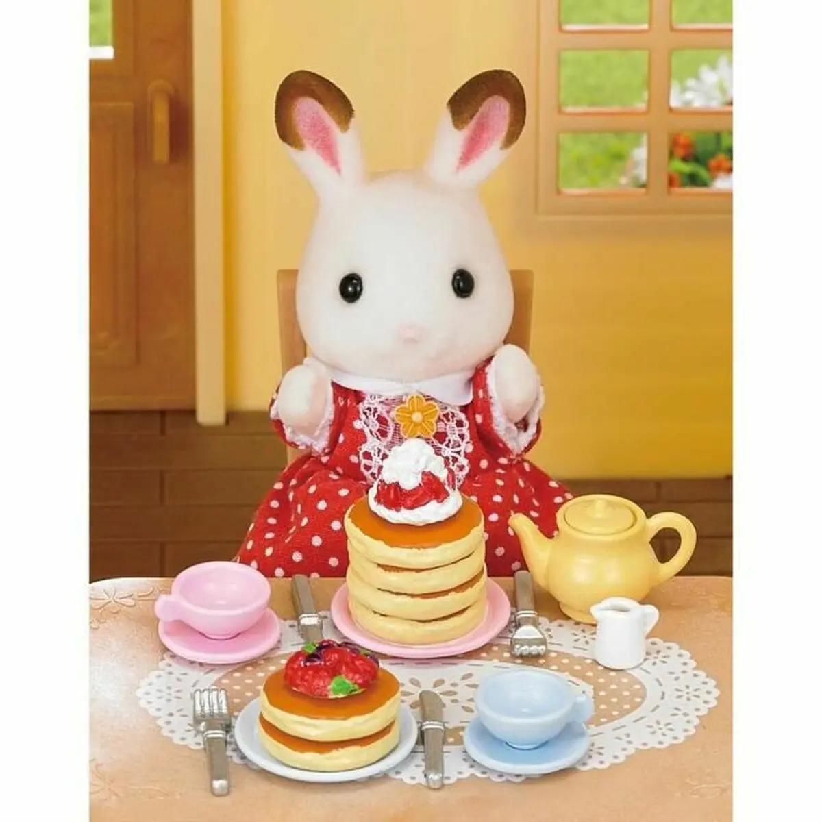 Personaggi d'Azione Sylvanian Families SYLVANIAN FAMILIES 5225 Pancake Gouter Set