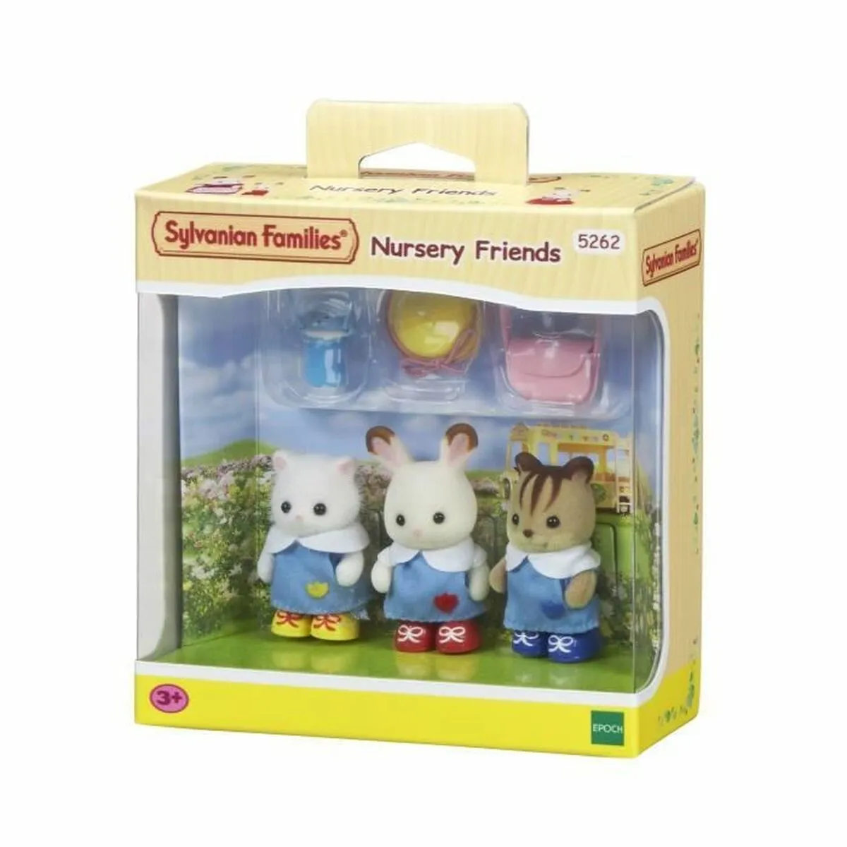 Set di Pupazzi Sylvanian Families The 3 Friends Of The Creche