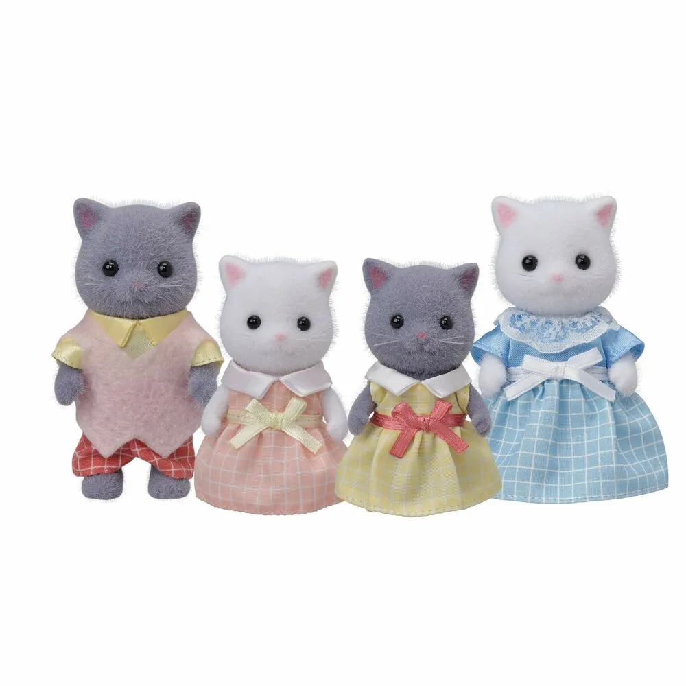 Bambole   Sylvanian Families 5455 The Persian Cat Family          