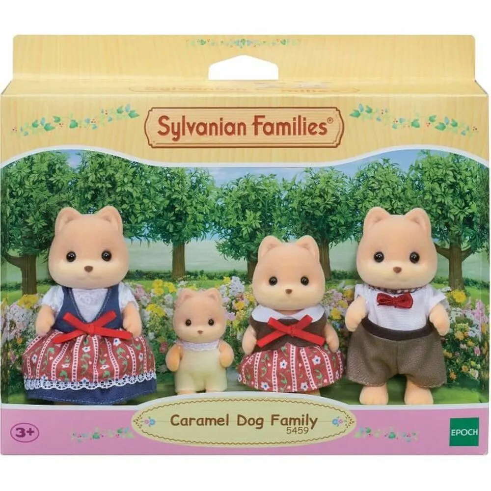 Set di Pupazzi Sylvanian Families  The Caramel Dog Family