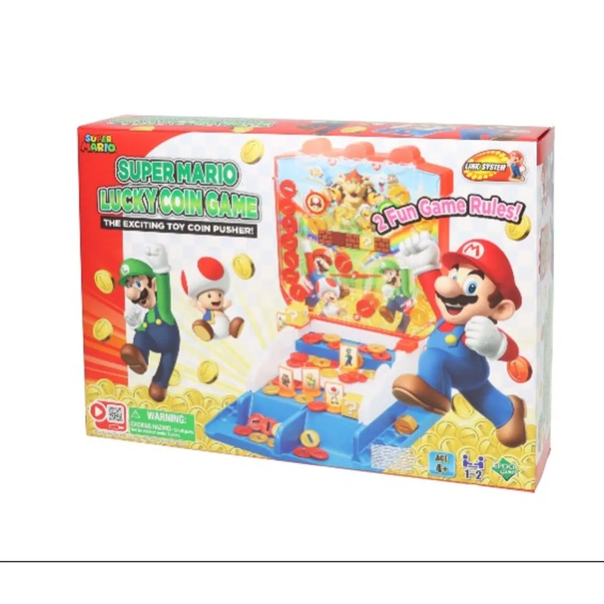 Gioco da Tavolo (FR) Super Mario Lucky Coin Game Multicolore