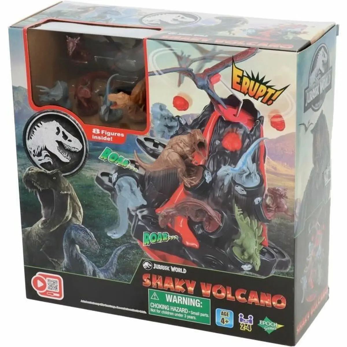 Gioco da Tavolo EPOCH D'ENFANCE Jurassic World Shaky Volcano