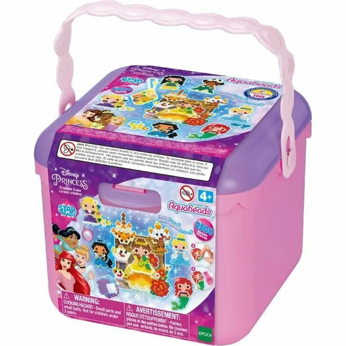 Gioco Fai-da-te Aquabeads The Disney Princesses box PVC Plastica