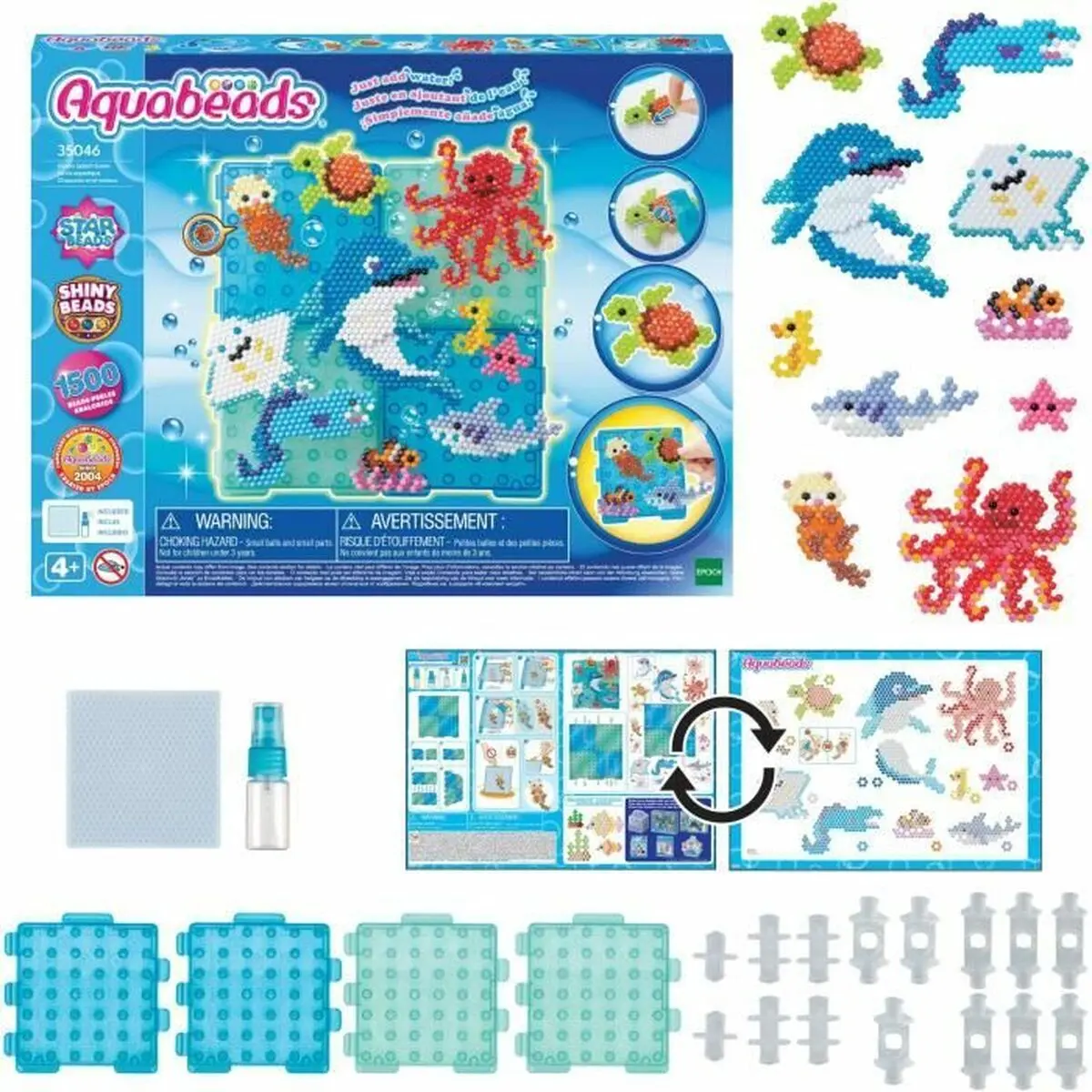 Mosaico Aquabeads Multicolore (1 Pezzi)