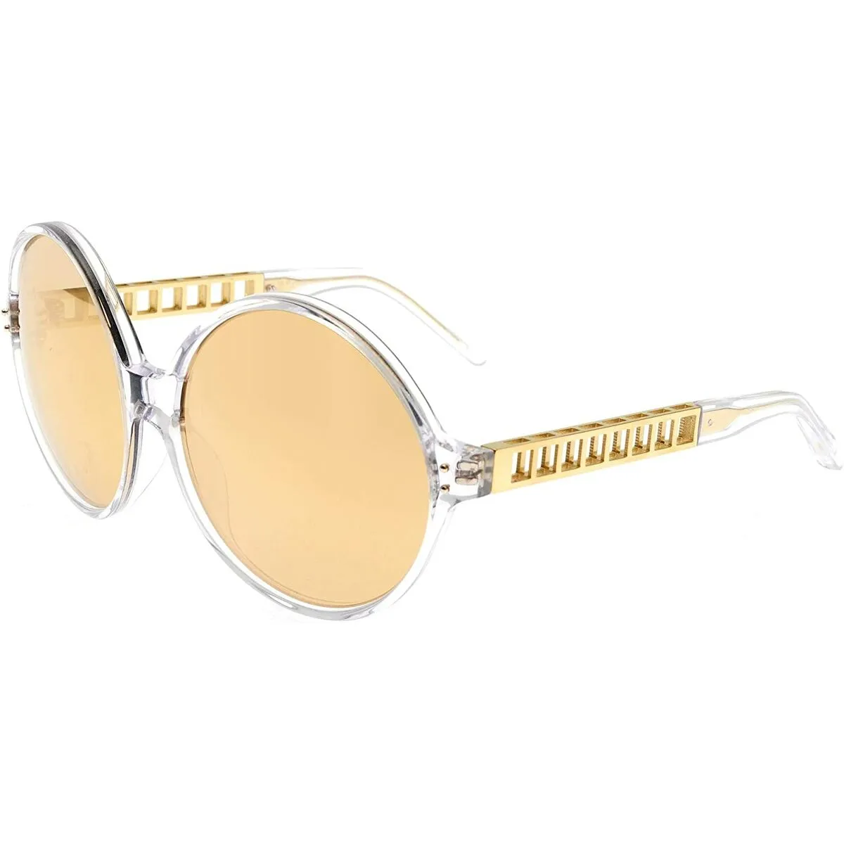 Occhiali da sole Donna Linda Farrow 451 CLEAR YELLOW GOLD