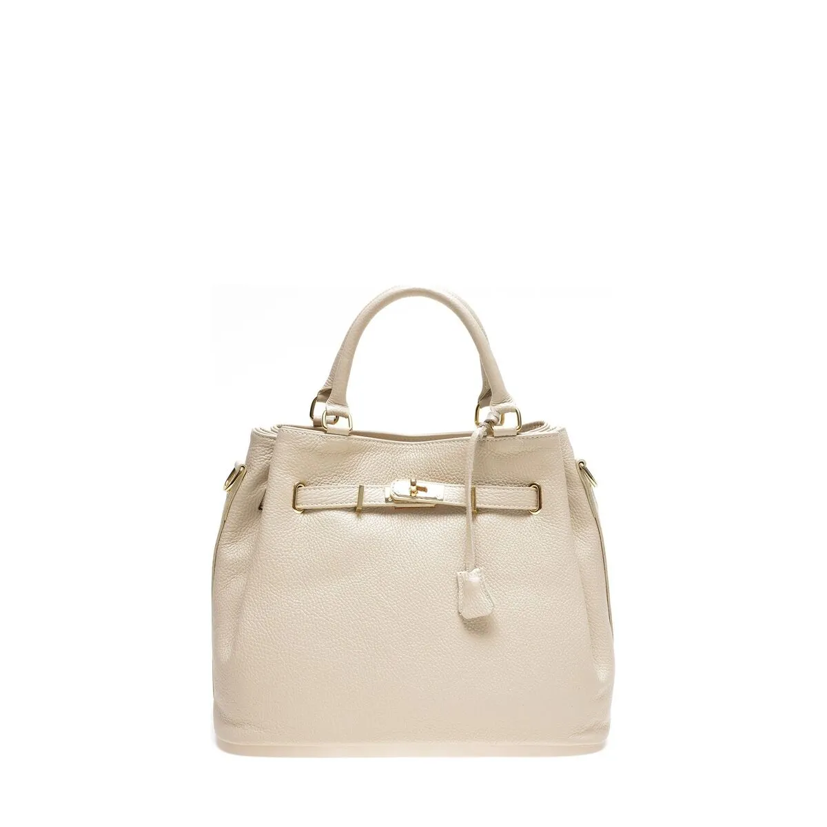 Borsa Donna Anna Luchini SS22-AL-1762-BEIGE Beige (36 x 29 x 17 cm)