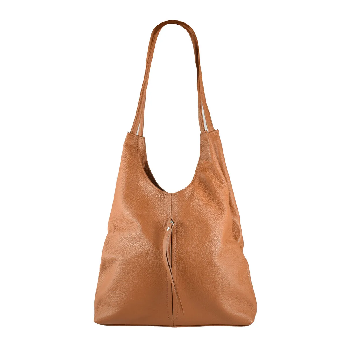 Borsa Donna Isabella Rhea SS22-IR-1523-COGNAC Marrone (45 x 30 x 7 cm)