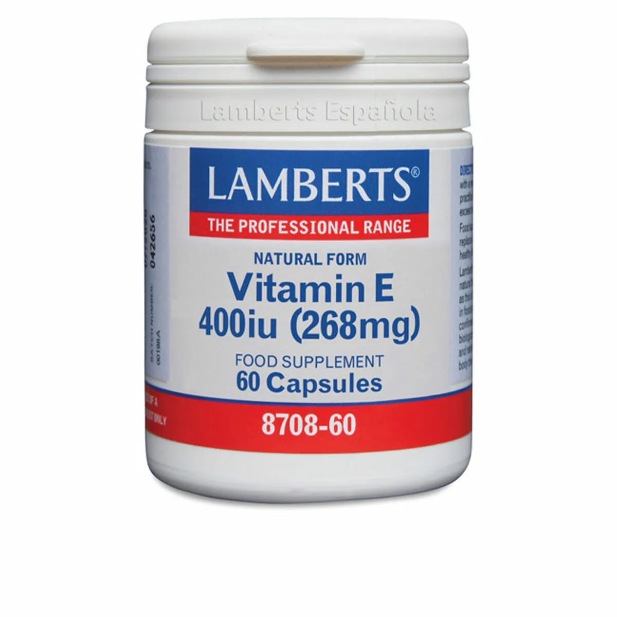 Integratore Alimentare Lamberts 400iu Vitamina E 60 Unità