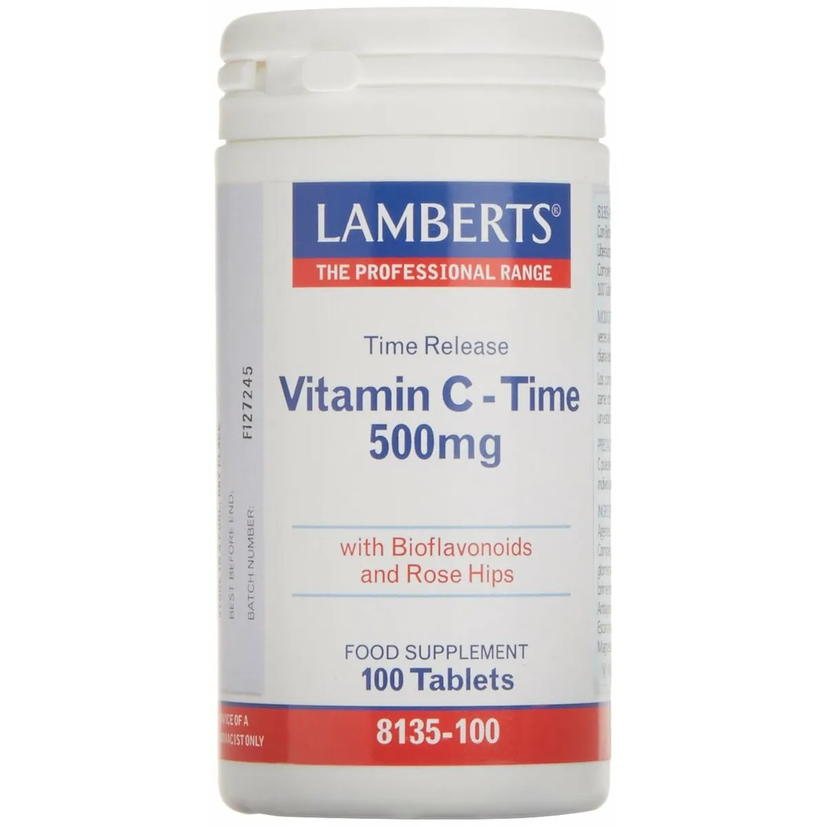 Capsule Lamberts L08135 Vitamina C 100 Unità