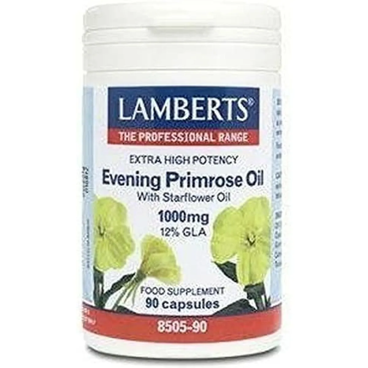 Integratore Alimentare Lamberts Evening Primrose Oil 90 Unità