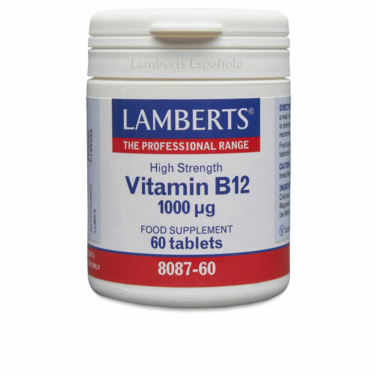 Integratore digestivo Lamberts Vitamina B12 60 Unità