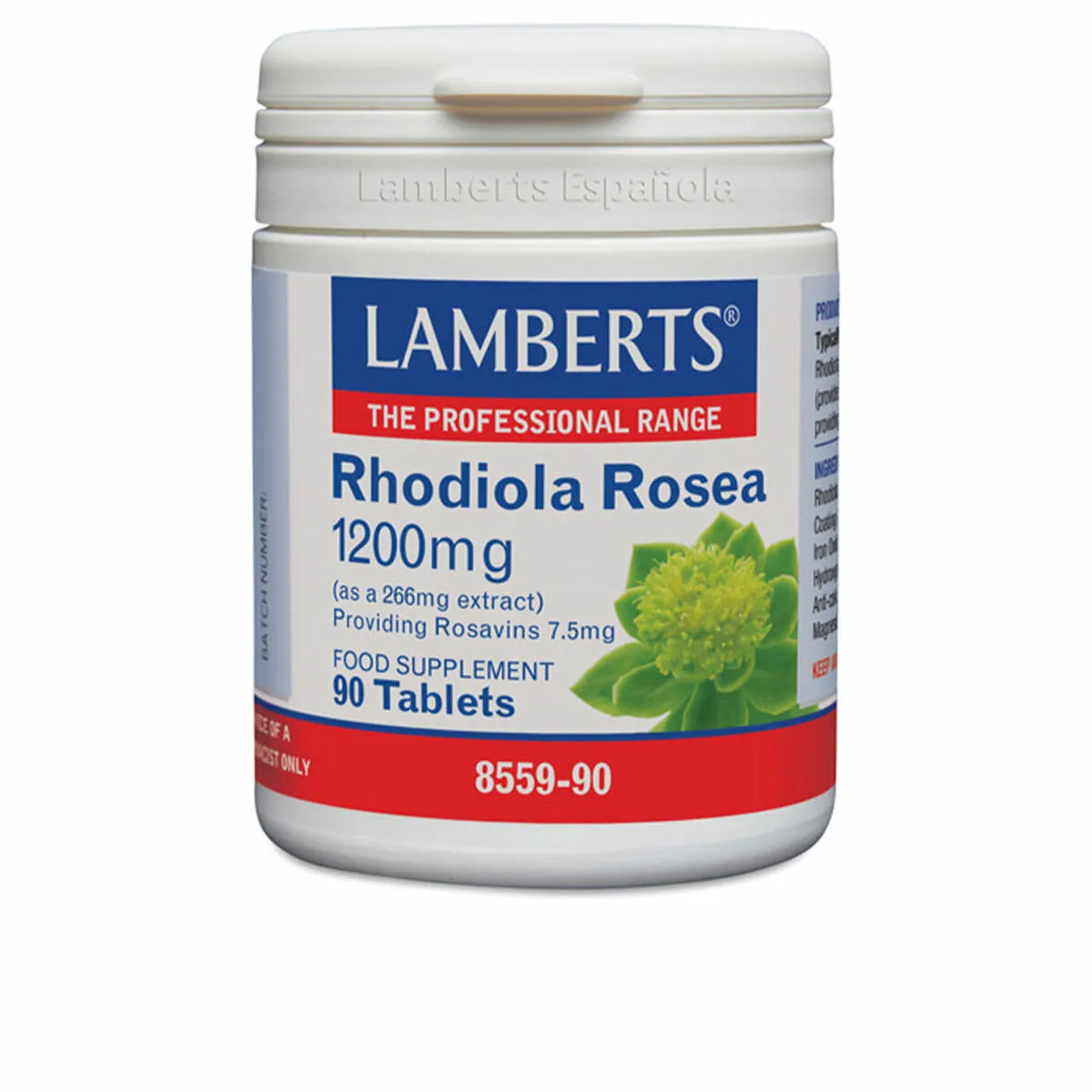 Integratore Alimentare Lamberts Rhodiola 90 Unità