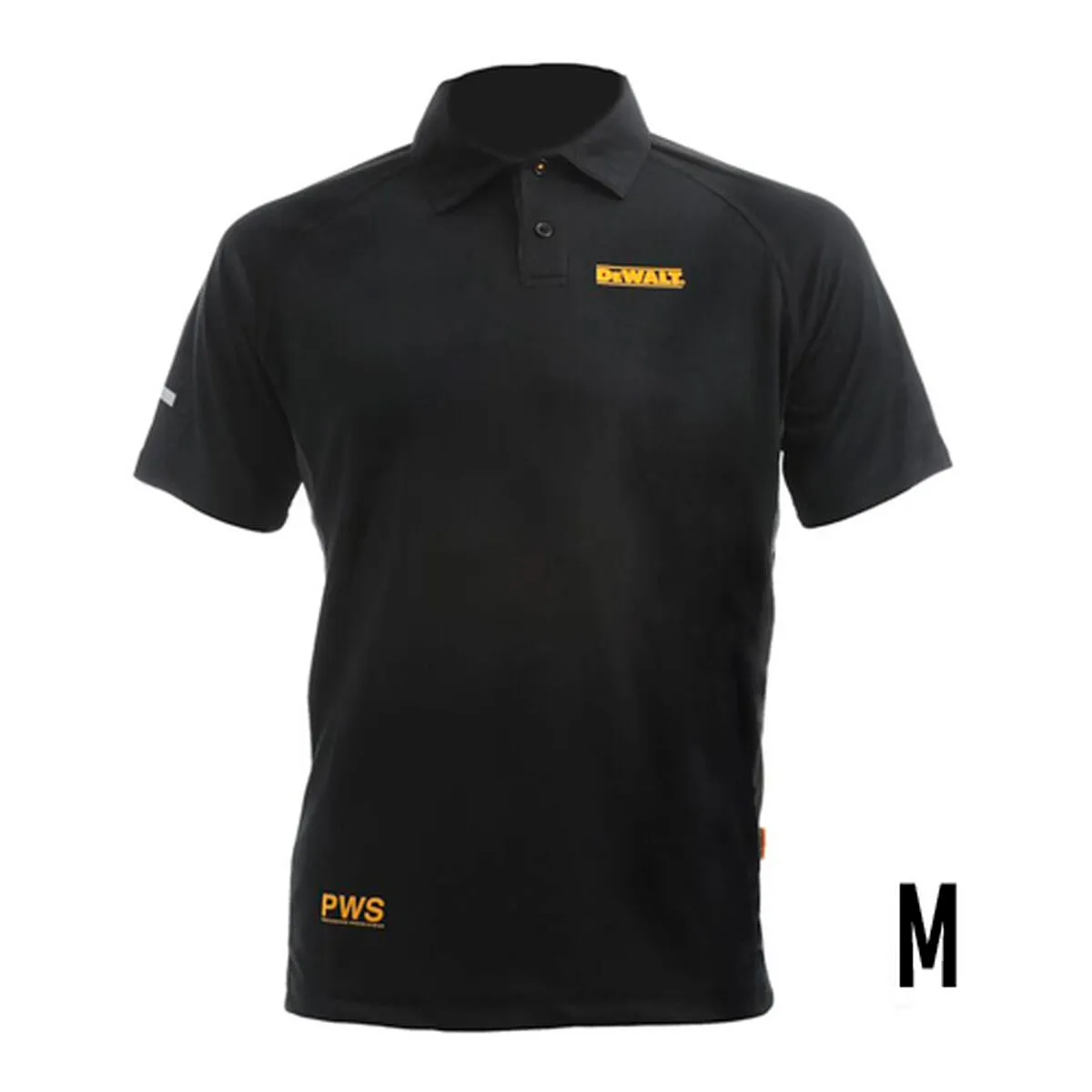 Polo a Maniche Corte Dewalt M Nero