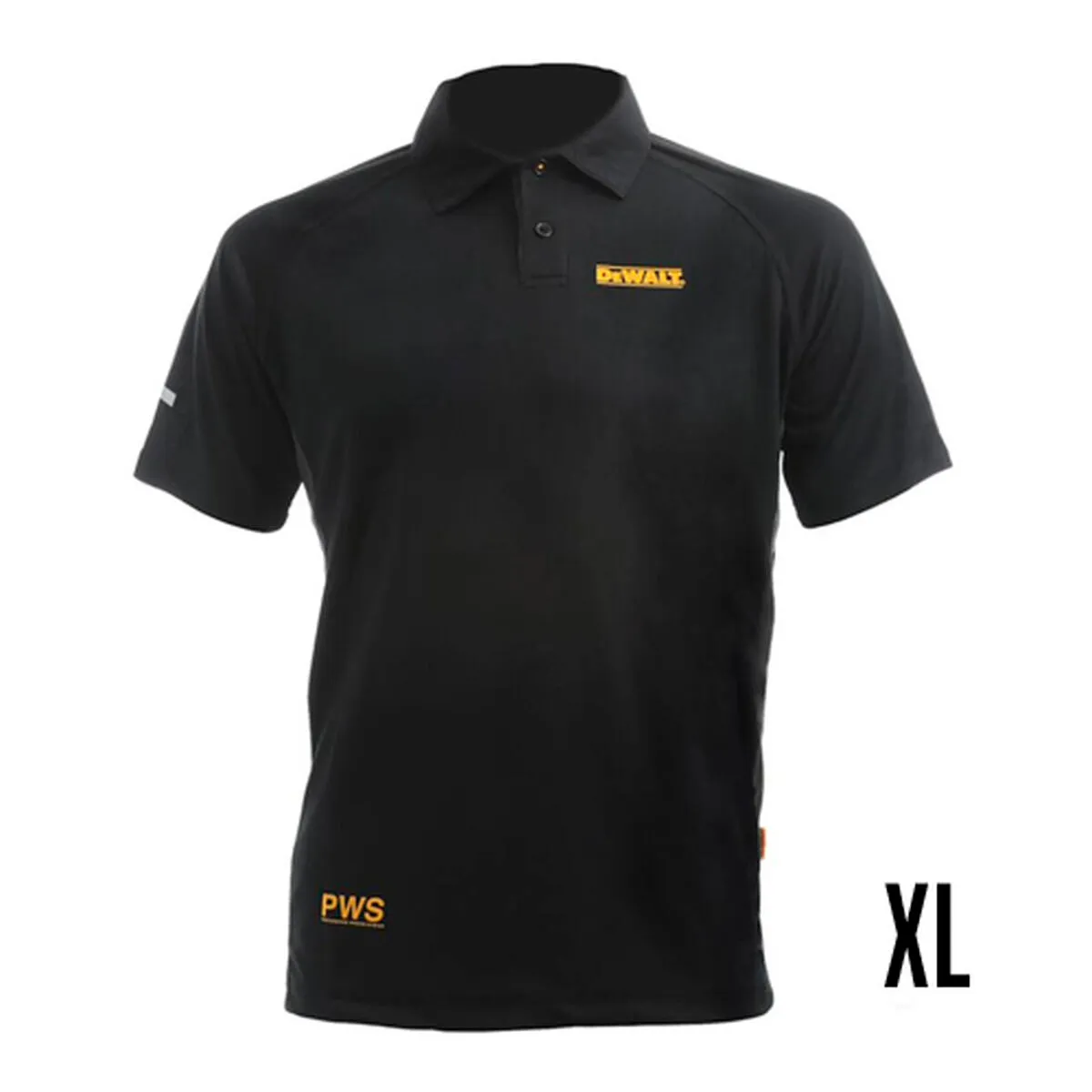 Polo a Maniche Corte Dewalt Nero XL