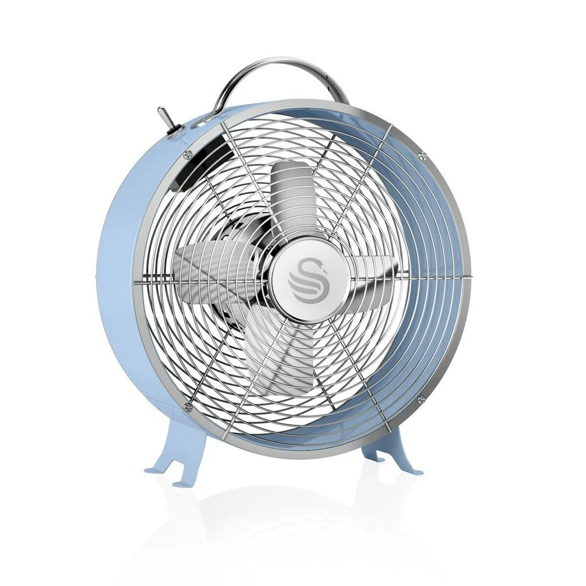 Ventilatore da Tavolo Swan Retro SFA12630BL Azzurro 1,8 x 31 x 26 cm