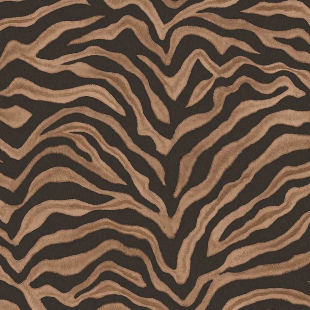 Noordwand Carta da Parati Zebra Print Marrone