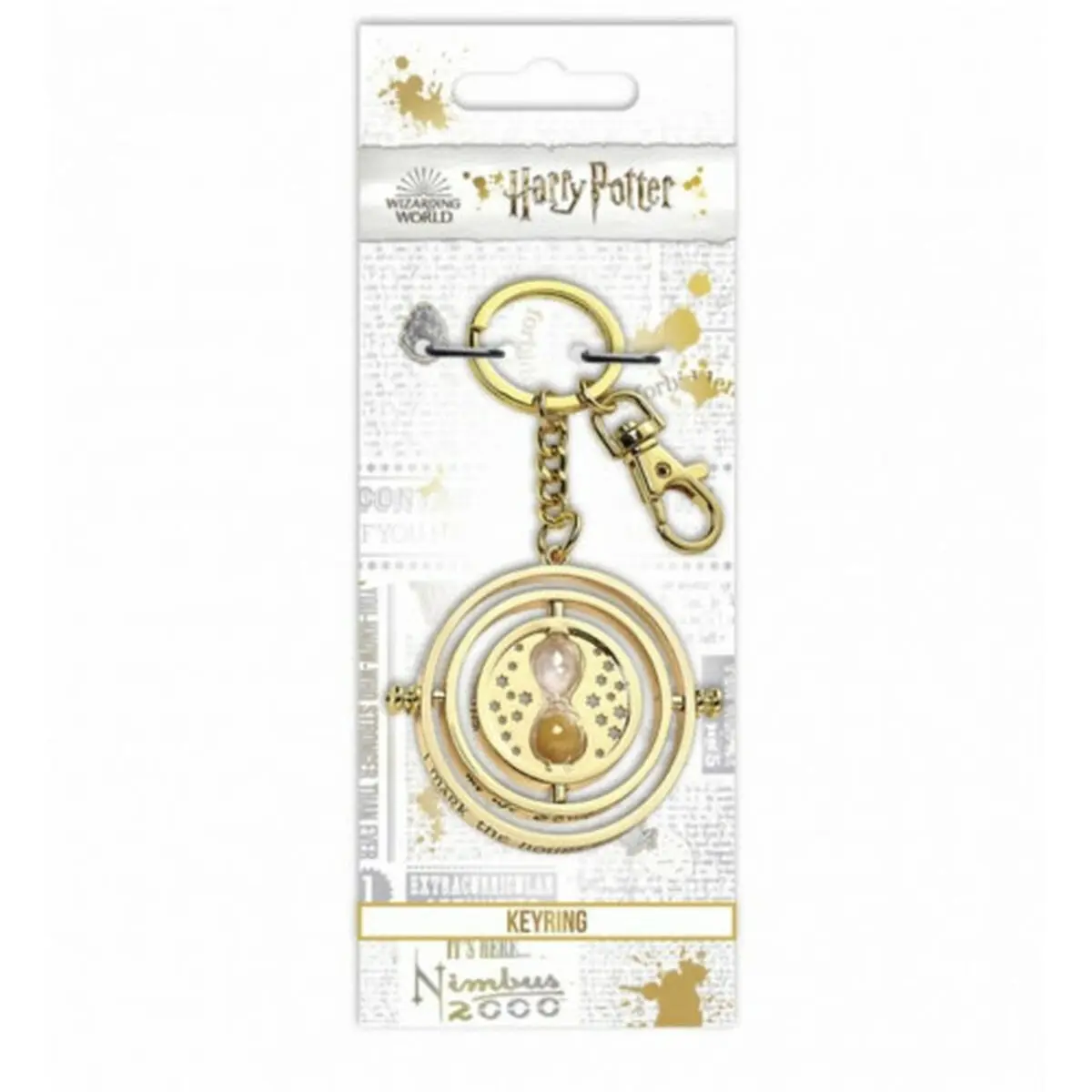 Portachiavi Harry Potter Time Turner Dorato