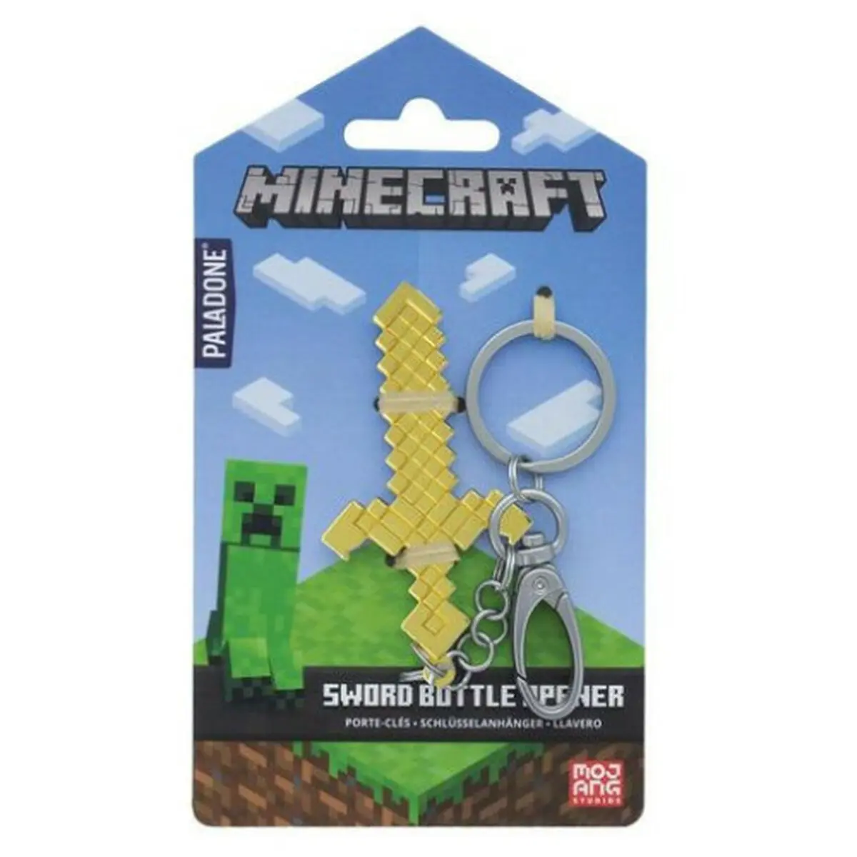 Portachiavi Minecraft PP8011MCF Espada Apriscatole