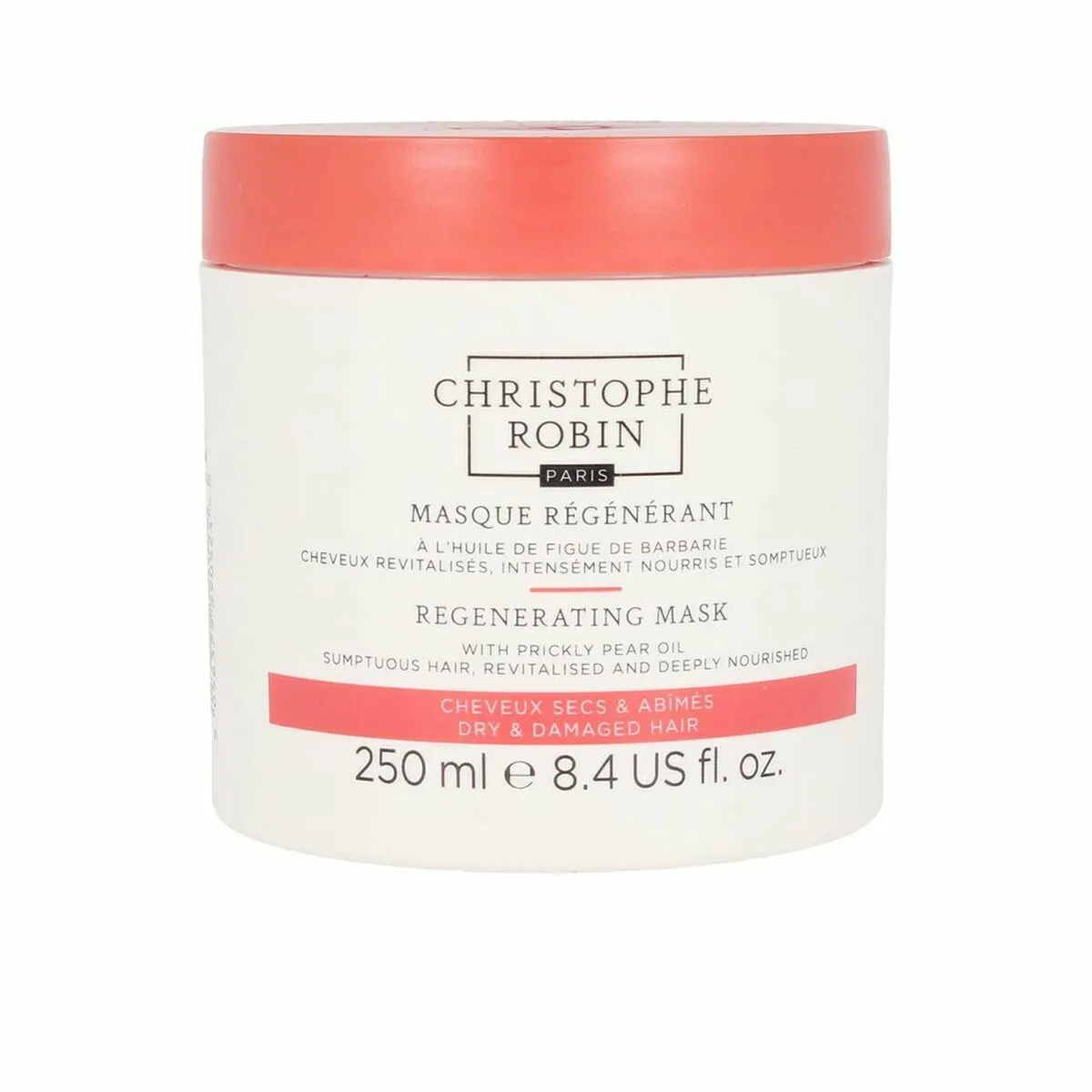 Maschera Detergente e Rigenerante Christophe Robin Rivitalizzante Nutriente (250 ml)