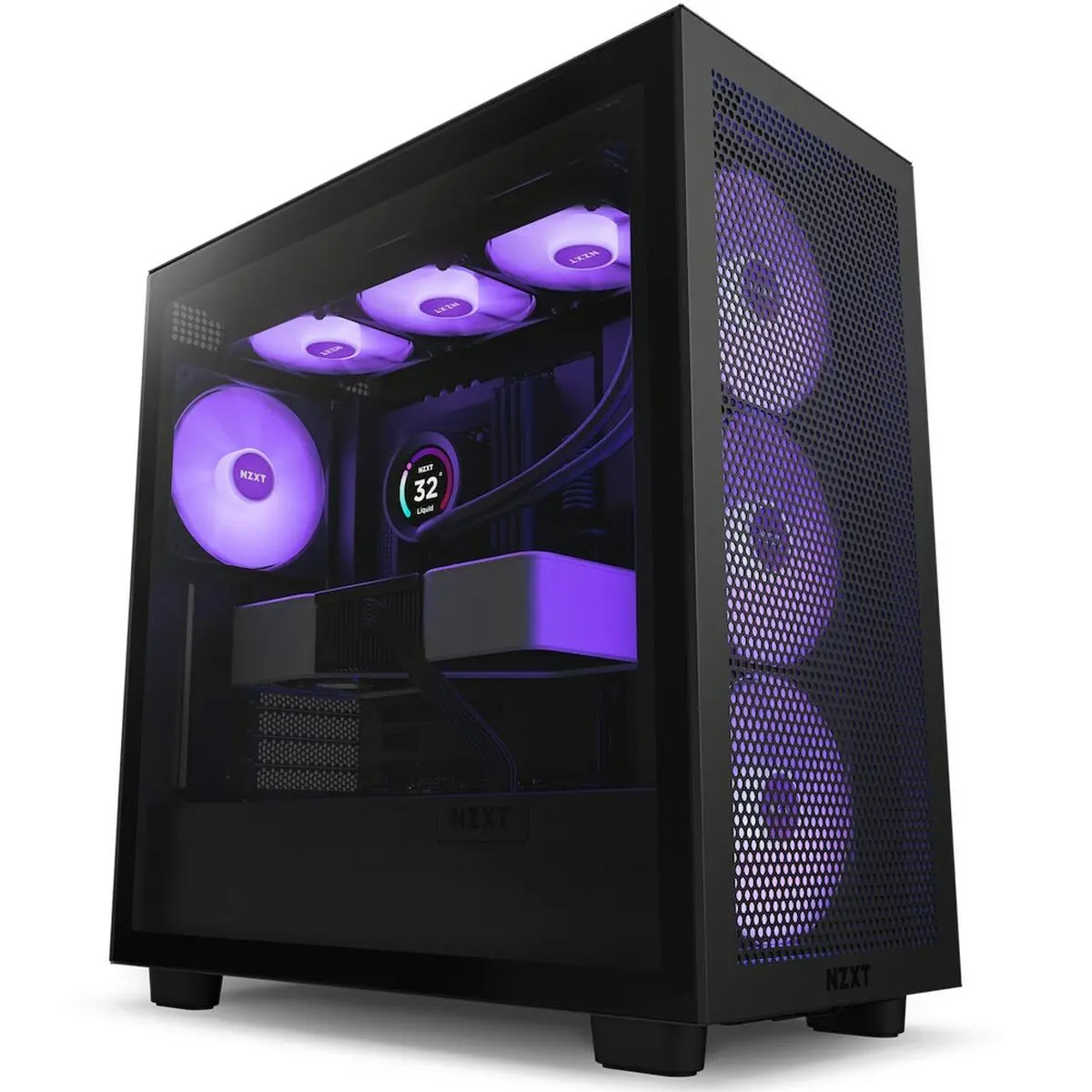 Case computer desktop ATX NZXT CM-H71FB-R1 Nero