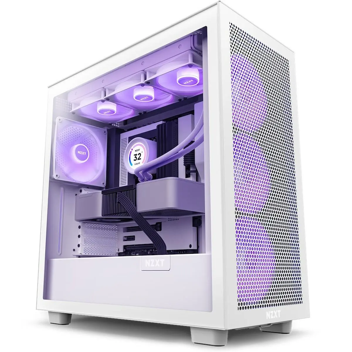 Case computer desktop ATX NZXT CM-H71FW-R1 Bianco