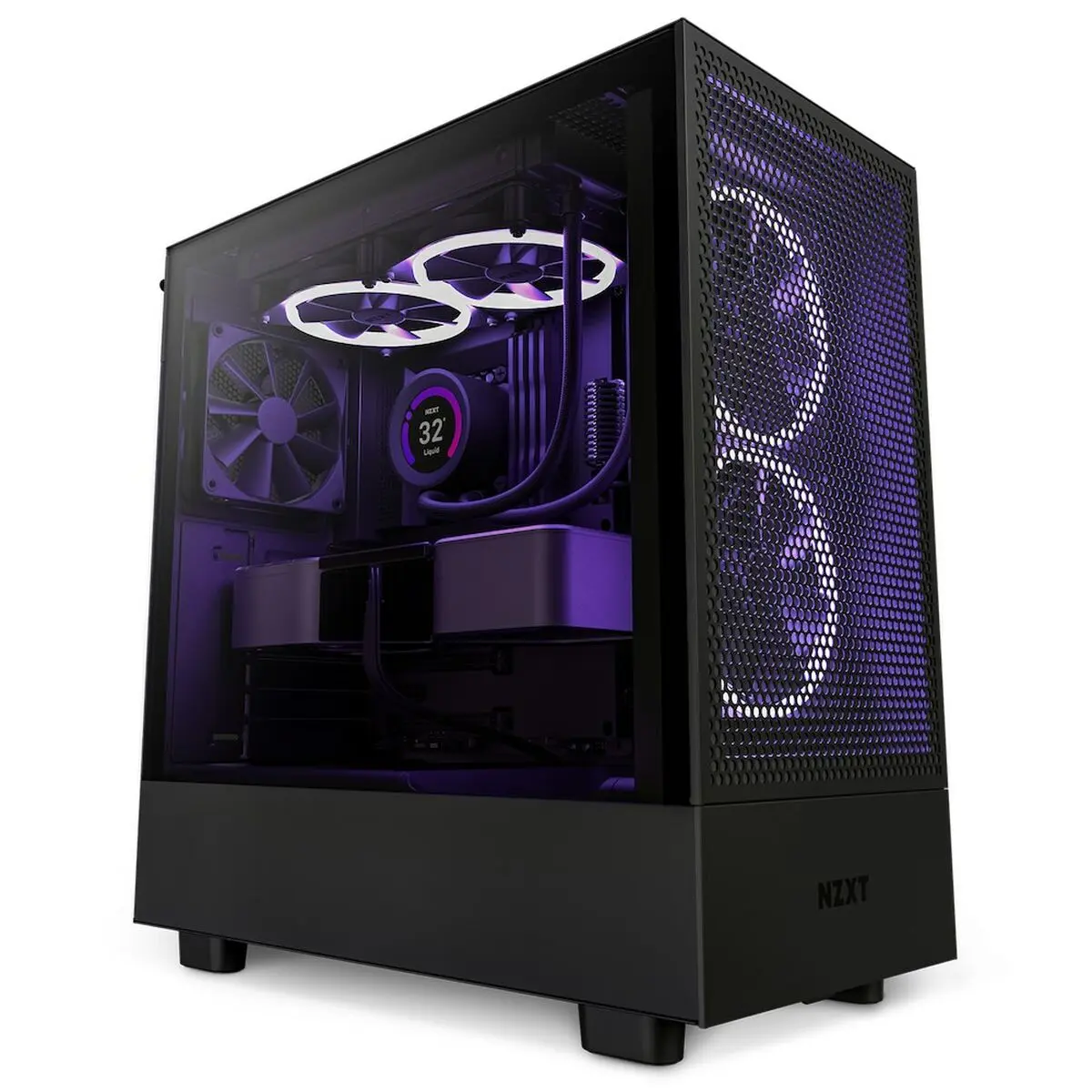 Case computer desktop ATX NZXT CC-H51FB-R1 Nero