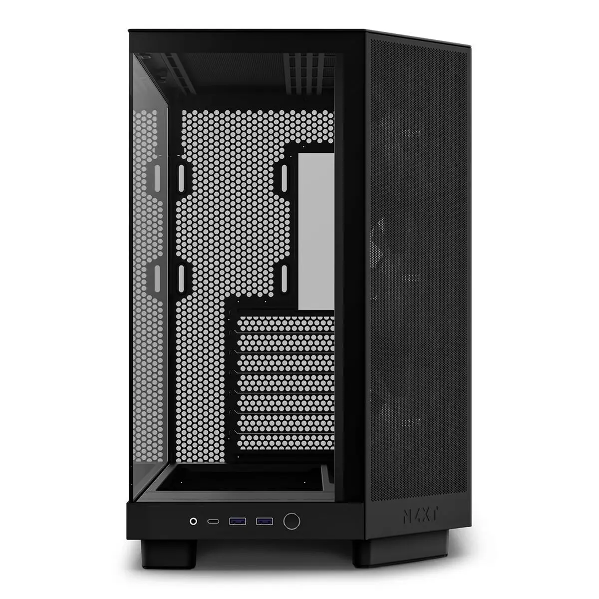 Case computer desktop ATX NZXT CC-H61FB-R1 Azzurro Nero Rosso Verde