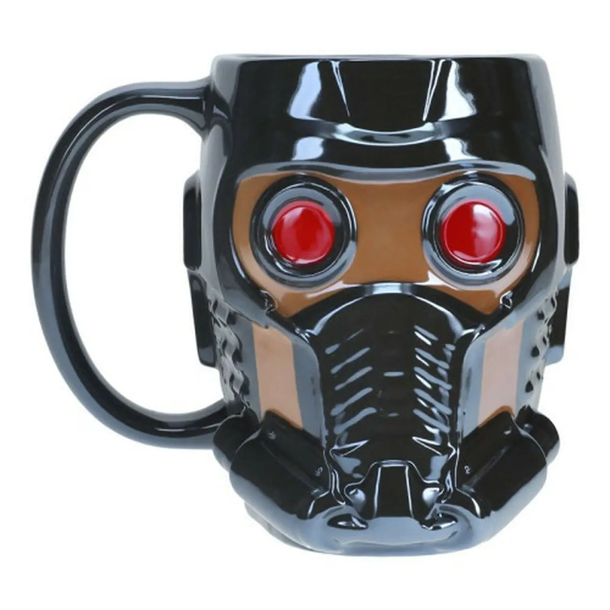 Tazza Mug Guardians Of The Galaxy Star-Lord Nero Ceramica 3D 550 ml